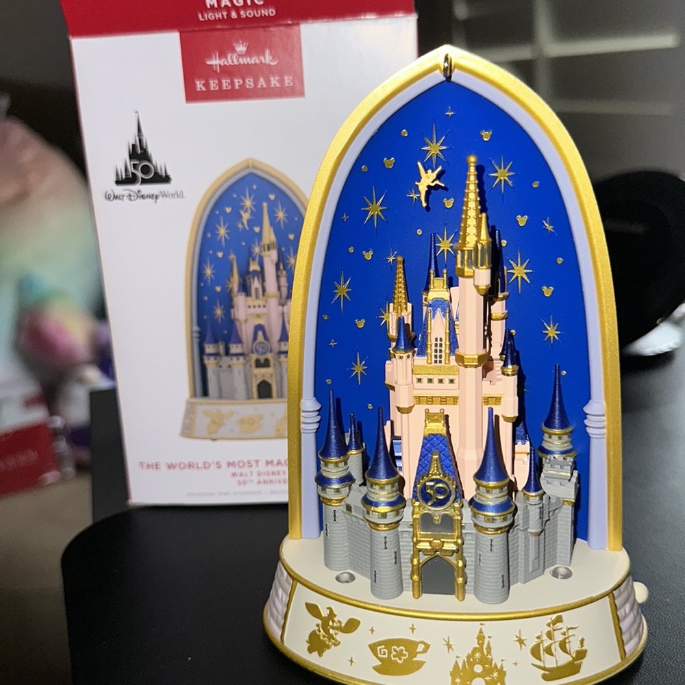 Disneys 50th Anniversary Walt Disney World Magical Celebration Ornament